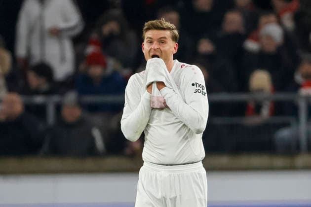 Maximilian Mittelstädt, Mittelstadt VfB Stuttgart, 07 after the 2 2 , Germany, Football, UEFA Europa League, Matchday 8, 2025 2026, VfB Stuttgart vs Young Boys Bern, 29 01 2026, Stuttgart MHP Arena Germany Copyright: xGrantxHubbsx