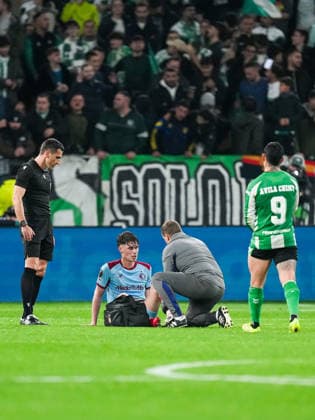 Fußball, EuroLeague, Real Betis Sevilla - Feyenoord Rotterdam #6 UEFA Europa League: Real Betis v Feyenoord Sevilla - Thijs Kraaijeveld of Feyenoord during the eighth match of the UEFA Europa League 2025 2026. The match is set between Real Betis Balompie and Feyenoord at Estadio La Cartuja on 29 January 2026 in Sevilla, Spain. Copyright: xYannickxVerhoevenx