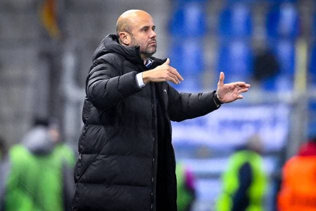 KRC Genk v Malmo - UEFA Europa League GENK, BELGIUM - JANUARY 29 : Ramirez Miguel Angel coach of Malmo FF during the UEFA Europa League 2025 26 League Phase MD8 match between KRC Genk and Malmo on January 29, 2026 in Genk, Belgium, 29 01 2026  Copyright: xTomasxSiskx