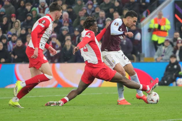 Aston Villa v Salzburg, Europa League Morgan Rogers of Aston Villa scores their first goal during the Europa League match between Aston Villa and Salzburg at Villa Park, Birmingham, UK on 29 January 2026. Birmingham Villa Park West Midlands UK Editorial use only , Copyright: xAlunxRobertsx PSI-23649-0038