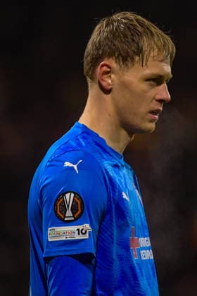 2026-01-29 - Europa League match DEVENTER, NETHERLANDS - JANUARY 29: Lukas Hornicek keeper of SC Braga looks on during the Europa League match at the De Adelaarshorst on January 29, 2026 in Deventer, Netherlands Deventer De Adelaarshorst Netherlands Content not available for redistribution in The Netherlands directly or indirectly through any third parties. Copyright: xDennisxBresserx