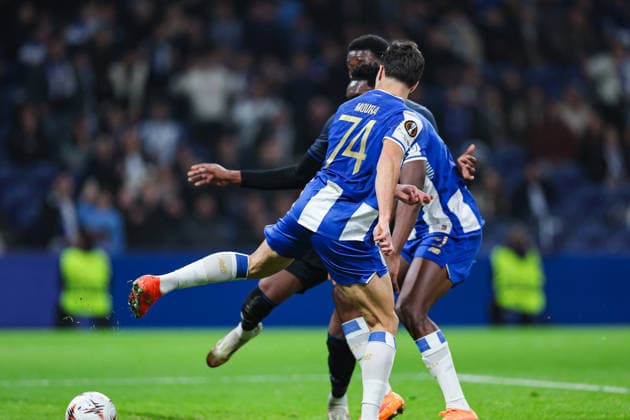 January 29, 2026, Porto, Porto, Portugal: Francisco Moura of Fc Porto celebrates goal during the Uefa Europa League - League phase, matchday 8 between FC Porto and Rangers Football Club at Estadio Dragao, in Porto, Portugal, on January 29, 2026. Porto Portugal - ZUMAe141 20260129_zsp_e141_055 Copyright: xLuisxEirasx