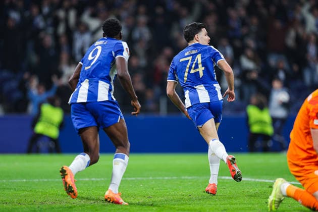 January 29, 2026, Porto, Porto, Portugal: Francisco Moura of Fc Porto celebrates goal during the Uefa Europa League - League phase, matchday 8 between FC Porto and Rangers Football Club at Estadio Dragao, in Porto, Portugal, on January 29, 2026. Porto Portugal - ZUMAe141 20260129_zsp_e141_056 Copyright: xLuisxEirasx
