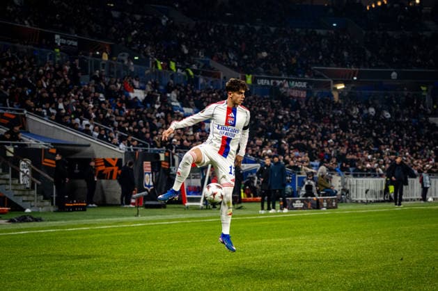 OL - PAOK à Décines-Charpieu le 29 janvier 2026. Nicolas Liponne MAXPPP - Décines-Charpieu 29 01 2026 Afonso Moreira lors du match de football entre l Olympique Lyonnais (OL) et PAOK Salonique dans le cadre de la 8e journée de ligue Europa au stade de Lyon Groupama Stadium, à Décines-Charpieu, le 29 janvier 2026. Football match between Olympique Lyonnais (OL) and PAOK Thessaloniki as part of the eighth matchday of the Europa League at the Groupama Stadium in Lyon, Décines-Charpieu, on January 29, 2026. Décines-Charpieu Auvergne Rhône-Alpes France  Copyright: xMAXPPPxNicolasxLiponnex NLP202601295461 NLP202601295461
