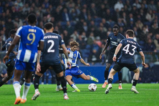 January 29, 2026, Porto, Porto, Portugal: Rodrigo Mora of Fc Porto in action during the Uefa Europa League - League phase, matchday 8 between FC Porto and Rangers Football Club at Estadio Dragao, in Porto, Portugal, on January 29, 2026. Porto Portugal - ZUMAe141 20260129_zsp_e141_061 Copyright: xLuisxEirasx