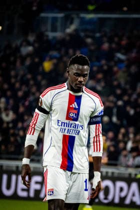 OL - PAOK à Décines-Charpieu le 29 janvier 2026. Nicolas Liponne MAXPPP - Décines-Charpieu 29 01 2026 Moussa Niakhaté lors du match de football entre l Olympique Lyonnais (OL) et PAOK Salonique dans le cadre de la 8e journée de ligue Europa au stade de Lyon Groupama Stadium, à Décines-Charpieu, le 29 janvier 2026. Football match between Olympique Lyonnais (OL) and PAOK Thessaloniki as part of the eighth matchday of the Europa League at the Groupama Stadium in Lyon, Décines-Charpieu, on January 29, 2026. Décines-Charpieu Auvergne Rhône-Alpes France  Copyright: xMAXPPPxNicolasxLiponnex NLP202601295478 NLP202601295478