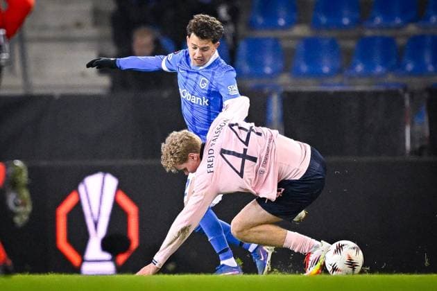 KRC Genk v Malmo - UEFA Europa League GENK, BELGIUM - JANUARY 29 : Karetsas Konstantinos midfielder of KRC Genk during the UEFA Europa League 2025 26 League Phase MD8 match between KRC Genk and Malmo on January 29, 2026 in Genk, Belgium, 29 01 2026  Copyright: xTomasxSiskx