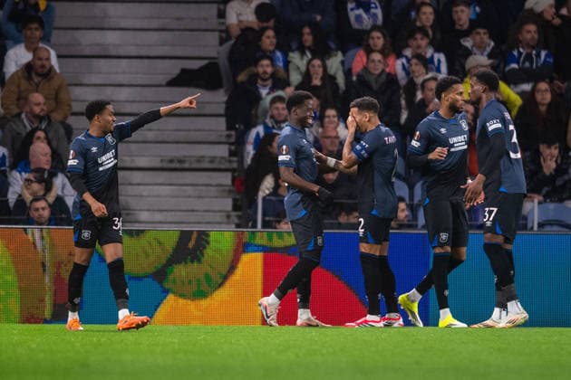 FC Porto v Rangers FC - UEFA Europa League 2025 26 League Phase MD8 Djeidi Gassama of Rangers FC celebrates his goal during the UEFA Europa League 2025 26 MD8 match between FC Porto and Rangers FC at Estadio do Dragao in Porto, Portugal, on January 29, 2026. Porto Portugal  Copyright: xMiguelxLemosx originalFilename:lemos-fcportox260129_npajS.jpg