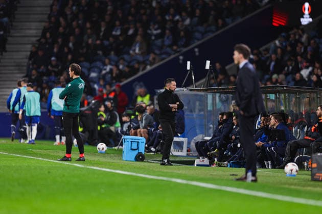 January 29, 2026, Porto, Porto, Portugal: Francesco Farioli Coach of Fc Porto in action during the Uefa Europa League - League phase, matchday 8 between FC Porto and Rangers Football Club at Estadio Dragao, in Porto, Portugal, on January 29, 2026. Porto Portugal - ZUMAe141 20260129_zsp_e141_066 Copyright: xLuisxEirasx