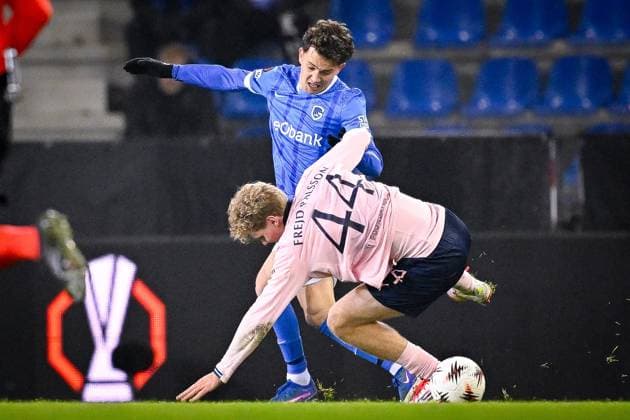 KRC Genk v Malmo - UEFA Europa League GENK, BELGIUM - JANUARY 29 : Karetsas Konstantinos midfielder of KRC Genk during the UEFA Europa League 2025 26 League Phase MD8 match between KRC Genk and Malmo on January 29, 2026 in Genk, Belgium, 29 01 2026  Copyright: xTomasxSiskx