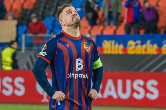 29 01 2026, Basel, St Jakob Park, Europa League FC Basel Viktoria Plzen, 10 Xherdan Shaqiri Basel after the games Basel St Jakob Park Basel Switzerland Copyright: xJustPictures.ch PascalxvonxBürenx jp-en-PaVoB-Pavo_Fotografie-02250