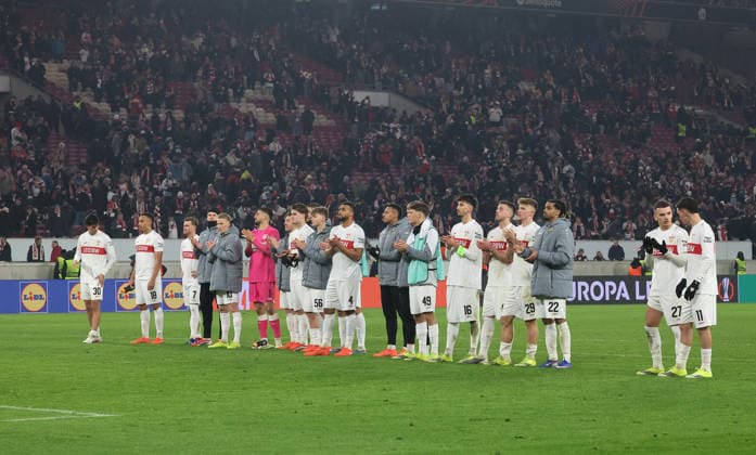 Stuttgart, Football Europa League , VfB Stuttgart vs BSC Young Boys Bern , Â Jubel VfB