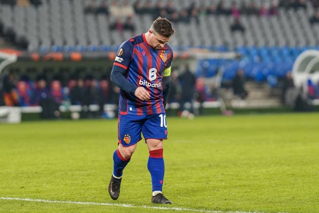 UEFA Europa League 2025 26 8 Matchday, Thursday 29 01 2026 FC Basel 1893 vs Viktoria Pilsen St Jakob Park Basel, Switzerland Xherdan Shaqiri 10, FC Basel Copyright: xValentinxDomgjonix