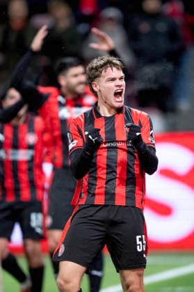 Europa League FC Midtjylland Dinamo Zagreb FC Midtjyllands Viktor Bak reacts after scoring to 2 0 during the Europa League match between FC Midtjylland and Dinamo Zagreb at MCH Arena in Herning on Thursday, January 29, 2026 Photo Bo Amstrup Ritzau Scanpix , Herning Denmark Mors  Copyright: BoxAmrstrupx xRitzauxScanpix BoxAmstrupx spdk20260129-231642-L