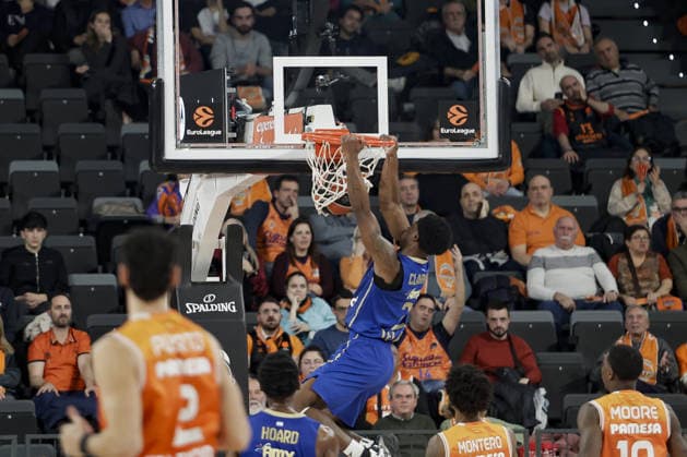 Valencia Basket v Maccabi Tel Aviv - EuroLeague VALENCIA, SPAIN - JANUARY 29: Players in action during EuroLeague basketball match between Valencia Basket and Maccabi Rapyd Tel-Aviv at Roig Arena in Valencia, Spain, on January 29, 2026. Jose Miguel Fernandez Anadolu Valencia Spain. Editorial use only. Please get in touch for any other usage.  Copyright: x2026xAnadoluxJosexMiguelxFernandezx