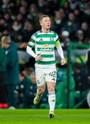 Celtic captain Callum McGregor Celtic v Utrecht, UEFA Europa League, Group Stage, Football, Celtic Park, Glasgow, UK - 29 Jan 2026Glasgow Celtic Park United Kingdom EDITORIAL USE ONLY No use with unauthorised audio, video, data, fixture lists, club league logos or live services. Online in-match use limited to 120 images, no video emulation. No use in betting, games or single club league player publications. Copyright: xStuartxWallace Shutterstockx 16445870bp