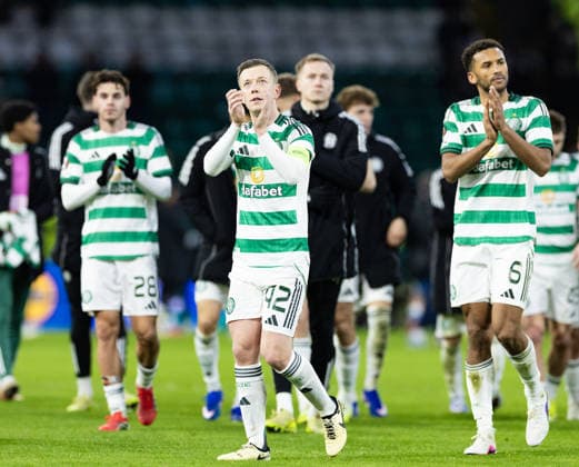 29.01.2026 Celtic v Utrecht, UEFA Europa League, League Stage ........................... Callum McGregor  Copyright: xKennyxRamsay.x78xNewarkxStreet.x NINTCHDBPICT001055092122