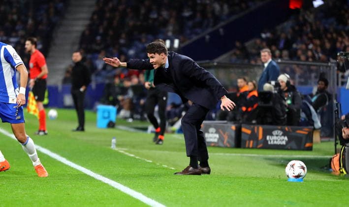 POR: Porto v Rangers, Europa League, 29 January 2026 Rangers Head Coach Danny Rohl Porto Portugal Copyright: xDanxWestwellx xSportPix.org.ukx