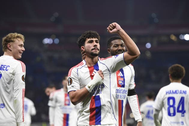 Football : Olympique Lyonnais v PAOK FC - UEFA Europa League 29 01 2026 Alejandro GOMES of Lyon scoring goal during the UEFA Europa league match between Olympique Lyonnais and PAOK FC at Groupama Stadium Decines Charpieu Lyon France on January 29 2026 LYONFrance  Copyright: xMouradxAllilix