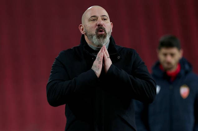 Crvena Zvezda v Celta Vigo, UEFA Europa League, League Phase, season 2025-2026 Belgrade, Serbia. 29th Jan, 2026. Crvena Zvezda s head coach Dejan Stankovic during the UEFA Europa League match between Crvena Zvezda (Red Star) and Celta Vigo in Belgrade, Serbia, Jan. 29, 2026. Belgrade Serbia Copyright: xPedjaxMilosavljevic STARSPORTx 2026x