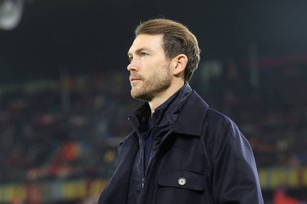 FC Basel Viktoria Pilsen Coach Stephan Lichtsteiner FC Basel 29 01 2026 Stadion St Jakob Park Basel, SWITZERLAND, Season 2025 2026 Men Soccer UEFA Europa League FC Basel Viktoria Pilsen Coach Stephan Lichtsteiner FC Basel