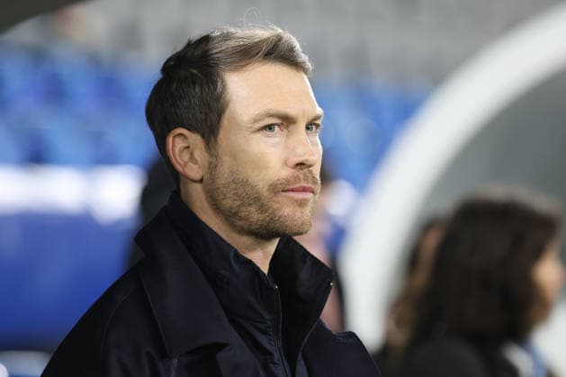 FC Basel Viktoria Pilsen Coach Stephan Lichtsteiner FC Basel 29 01 2026 Stadion St Jakob Park Basel, SWITZERLAND, Season 2025 2026 Men Soccer UEFA Europa League FC Basel Viktoria Pilsen Coach Stephan Lichtsteiner FC Basel