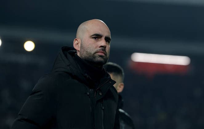 Crvena Zvezda v Celta Vigo, UEFA Europa League, League Phase, season 2025-2026 Belgrade, Serbia. 29th Jan, 2026. Celta s head coach Claudio Giraldez during the UEFA Europa League match between Crvena Zvezda (Red Star) and Celta Vigo in Belgrade, Serbia, Jan. 29, 2026. Belgrade Serbia Copyright: xPedjaxMilosavljevic STARSPORTx 2026x