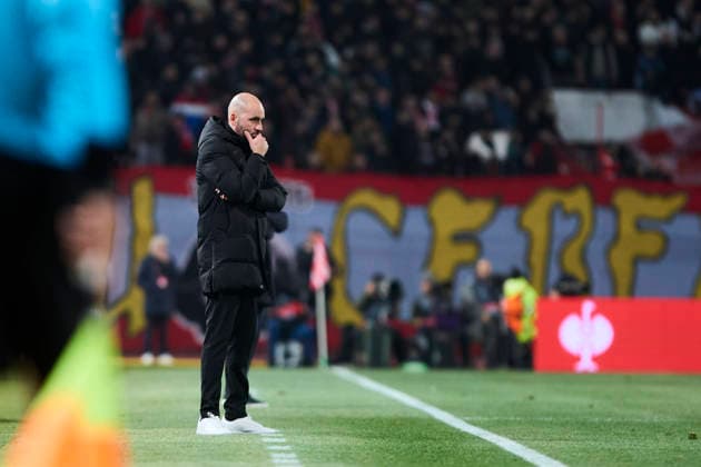 RC Celta de Vigo v FK Crvena Zvezda - UEFA Europa League BELGRADE, SERBIA - JANUARY 29: Claudio Giraldez, Head Coach of Celta de Vigo looks on during the UEFA Europa League 2025 26 League Phase MD8 match between RC Celta de Vigo and FK Crvena Zvezda at Rajko Mitic Stadium on January 29, 2026 in Belgrade, Serbia Belgrade Rajko Mitic Stadium Serbia Copyright: xDiegoxSimonx