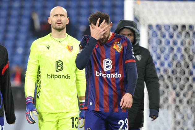 FC Basel Viktoria Pilsen Albian Ajeti FC Basel 29 01 2026 Stadion St Jakob Park Basel, SWITZERLAND, Season 2025 2026 Men Soccer UEFA Europa League FC Basel Viktoria Pilsen Albian Ajeti FC Basel
