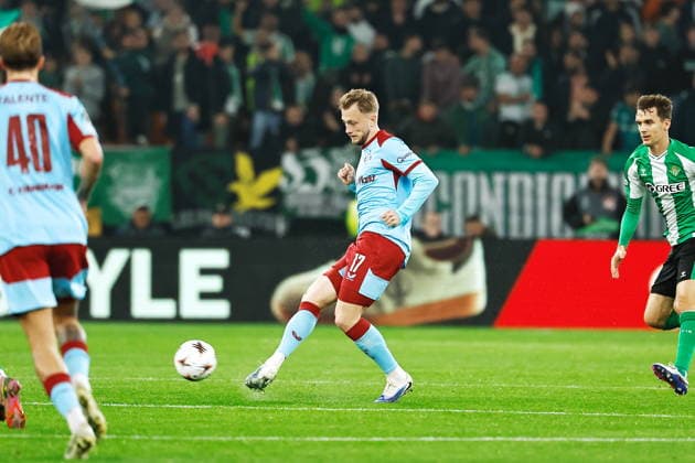 Casper Tengstedt (Feyenoord), JANUARY 29, 2026 - Football Soccer : UEFA Europa League league phase match day 8 between Real Betis Balompie - Feyenoord Rotterdam at the Estadio La Cartuja de Sevilla in Sevilla, Spain. Noxthirdxpartyxsales  aflo_317885134