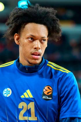 Valencia basket Vs Maccabi Rapyd Tel Aviv in Valencia - 29 Jan 2026 Jeffrey Dowtin JR of Maccabi Rapyd Tel Aviv seen during the Euroleague Regular Season Round 25 between Valencia basket and Maccabi Rapyd Tel Aviv at Roig Arena Stadium. Valencia basket 94 - 83 Maccabi Rapyd Tel Aviv Valencia Spain Copyright: xGermanxVidalxPoncex xSOPAxImagesx sport_29126_00007