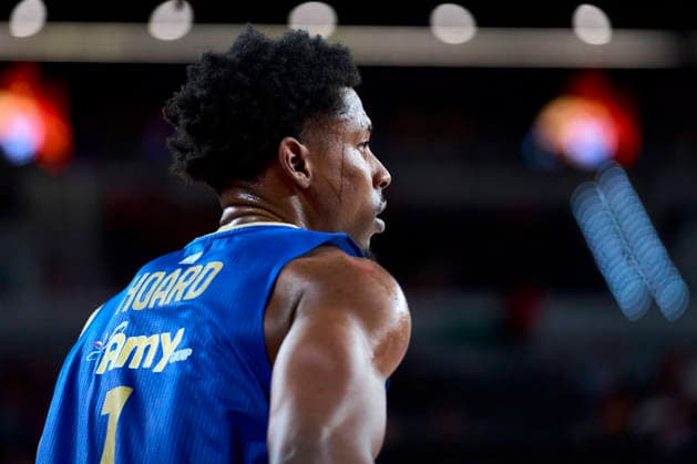 Valencia basket Vs Maccabi Rapyd Tel Aviv in Valencia - 29 Jan 2026 Jaylen Hoard of Maccabi Rapyd Tel Aviv seen in action during the Euroleague Regular Season Round 25 between Valencia basket and Maccabi Rapyd Tel Aviv at Roig Arena Stadium. Valencia basket 94 - 83 Maccabi Rapyd Tel Aviv Valencia Spain Copyright: xGermanxVidalxPoncex xSOPAxImagesx sport_29126_00112