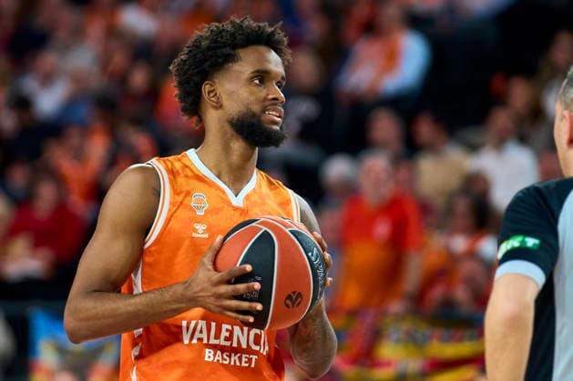 Valencia basket Vs Maccabi Rapyd Tel Aviv in Valencia - 29 Jan 2026 Jean Montero of Valencia basket seen in action during the Euroleague Regular Season Round 25 between Valencia basket and Maccabi Rapyd Tel Aviv at Roig Arena Stadium. Valencia basket 94 - 83 Maccabi Rapyd Tel Aviv Valencia Spain Copyright: xGermanxVidalxPoncex xSOPAxImagesx sport_29126_00153