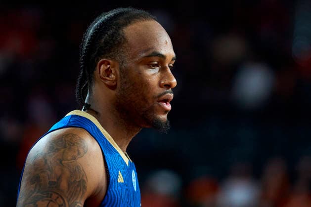 Valencia basket Vs Maccabi Rapyd Tel Aviv in Valencia - 29 Jan 2026 O Shae J Brisset of Maccabi Rapyd Tel Aviv seen in action during the Euroleague Regular Season Round 25 between Valencia basket and Maccabi Rapyd Tel Aviv at Roig Arena Stadium. Valencia basket 94 - 83 Maccabi Rapyd Tel Aviv Valencia Spain Copyright: xGermanxVidalxPoncex xSOPAxImagesx sport_29126_00154
