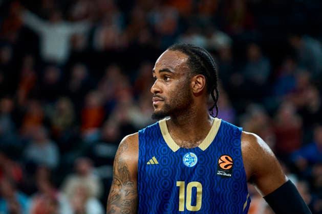 Valencia basket Vs Maccabi Rapyd Tel Aviv in Valencia - 29 Jan 2026 O Shae J Brisset of Maccabi Rapyd Tel Aviv seen during the Euroleague Regular Season Round 25 between Valencia basket and Maccabi Rapyd Tel Aviv at Roig Arena Stadium. Valencia basket 94 - 83 Maccabi Rapyd Tel Aviv Valencia Spain Copyright: xGermanxVidalxPoncex xSOPAxImagesx sport_29126_00322