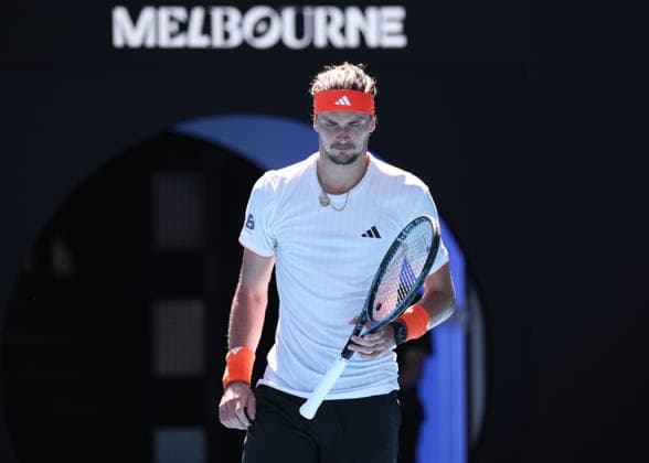 Alexander Zverev GER , Australian Open 2026 Melbourne Park, Melbourne, Victoria, Australia Copyright: xJuergenxHasenkopfx
