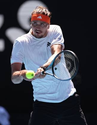 Alexander Zverev during his Semi-final match Australian Open tennis tournament, Day Thirteen, Melbourne Park, Australia - 30 Jan 2026Melbourne Melbourne Park Victoria (VIC) Australia  Copyright: xEllaxLing Shutterstockx 16455617ai