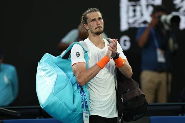 Alexander Zverev loses his Semi-final match Australian Open tennis tournament, Day Thirteen, Melbourne Park, Australia - 30 Jan 2026Melbourne Melbourne Park Victoria (VIC) Australia  Copyright: xEllaxLing Shutterstockx 16455617bx