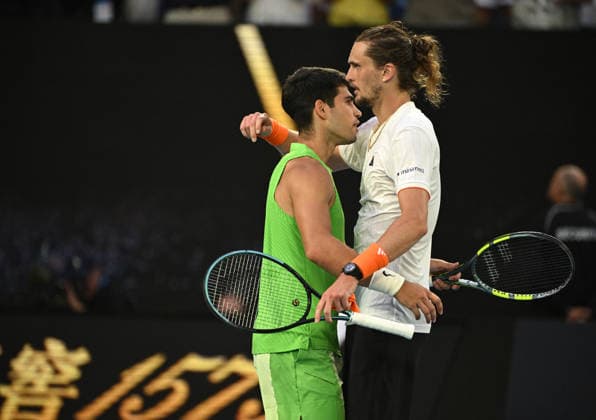 2026 Australian Open Carlos Alcaraz ESP , Alexander Zverev GER