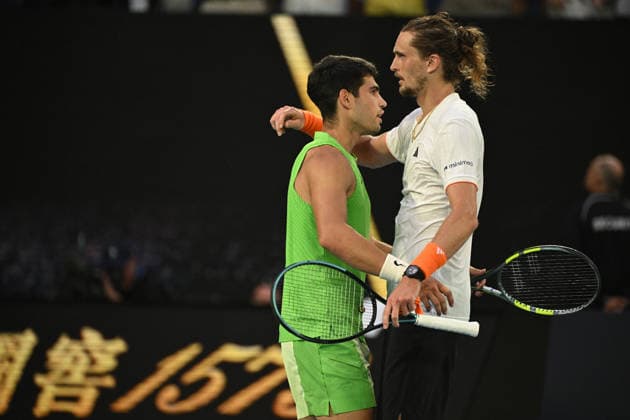 2026 Australian Open Carlos Alcaraz ESP , Alexander Zverev GER