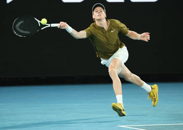 Jannik Sinner ITA , Australian Open 2026 Melbourne Park, Melbourne, Victoria, Australia Copyright: xJuergenxHasenkopfx