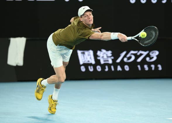 Jannik Sinner ITA , Australian Open 2026 Melbourne Park, Melbourne, Victoria, Australia Copyright: xJuergenxHasenkopfx