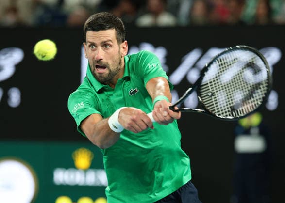 Novak Djokovic SRB , Australian Open 2026 Melbourne Park, Melbourne, Victoria, Australia Copyright: xJuergenxHasenkopfx