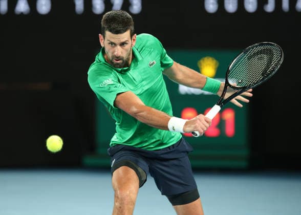 Novak Djokovic SRB , Australian Open 2026 Melbourne Park, Melbourne, Victoria, Australia Copyright: xJuergenxHasenkopfx