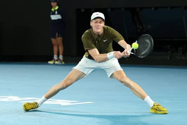 Jannik Sinner during his Semi-final match Australian Open tennis tournament, Day Thirteen, Melbourne Park, Australia - 30 Jan 2026Melbourne Melbourne Park Victoria (VIC) Australia  Copyright: xRachelxBach Shutterstockx 16455618ds