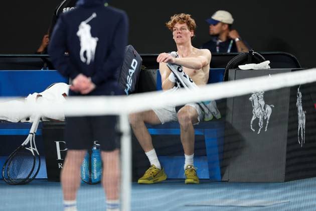 Jannik Sinner during his Semi-final match Australian Open tennis tournament, Day Thirteen, Melbourne Park, Australia - 30 Jan 2026Melbourne Melbourne Park Victoria (VIC) Australia  Copyright: xRachelxBach Shutterstockx 16455618en