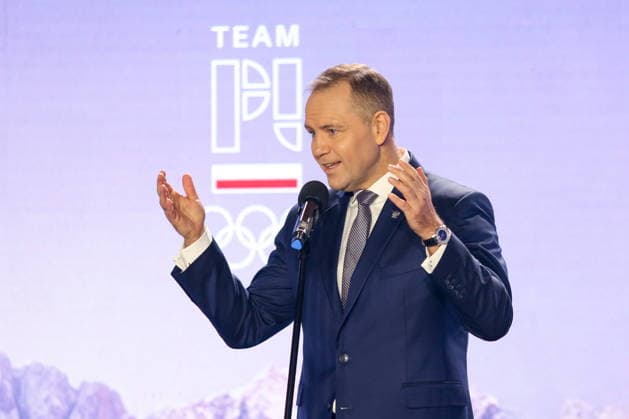 WARSZAWA 30.01.2026 XXV ZIMOWE IGRZYSKA OLIMPIJSKIE MEDIOLAN-CORTINA 2026 - SLUBOWANIE OLIMPIJSKIE REPREZENTACJA POLSKI TEAM PL --- MILANO-CORTINA 2026 XXV OLYMPIC Winter games, Winterspiele,Spiele, Summer games - OLYMPIC OATH OF POLISH national team, Nationalteam IN WARSAW KAROL NAWROCKI PREZYDENT RZECZPOSPOLITEJ POLSKIEJ FOT. ANNA KLEPACZKO FOTOPYK NEWSPIX.PL --- newspix.pl 