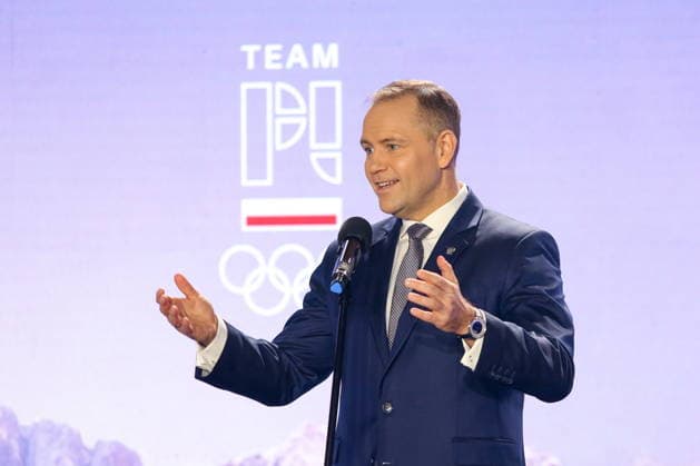WARSZAWA 30.01.2026 XXV ZIMOWE IGRZYSKA OLIMPIJSKIE MEDIOLAN-CORTINA 2026 - SLUBOWANIE OLIMPIJSKIE REPREZENTACJA POLSKI TEAM PL --- MILANO-CORTINA 2026 XXV OLYMPIC Winter games, Winterspiele,Spiele, Summer games - OLYMPIC OATH OF POLISH national team, Nationalteam IN WARSAW KAROL NAWROCKI PREZYDENT RZECZPOSPOLITEJ POLSKIEJ FOT. ANNA KLEPACZKO FOTOPYK NEWSPIX.PL --- newspix.pl 