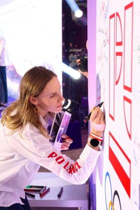WARSZAWA 30.01.2026 XXV ZIMOWE IGRZYSKA OLIMPIJSKIE MEDIOLAN-CORTINA 2026 - SLUBOWANIE OLIMPIJSKIE REPREZENTACJA POLSKI TEAM PL --- MILANO-CORTINA 2026 XXV OLYMPIC Winter games, Winterspiele,Spiele, Summer games - OLYMPIC OATH OF POLISH national team, Nationalteam IN WARSAW NATALIA SIDOROWICZ FOT. ANNA KLEPACZKO FOTOPYK NEWSPIX.PL --- newspix.pl 
