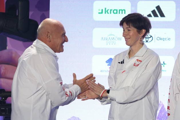 WARSZAWA 30.01.2026 XXV ZIMOWE IGRZYSKA OLIMPIJSKIE MEDIOLAN-CORTINA 2026 - SLUBOWANIE OLIMPIJSKIE REPREZENTACJA POLSKI TEAM PL --- MILANO-CORTINA 2026 XXV OLYMPIC Winter games, Winterspiele,Spiele, Summer games - OLYMPIC OATH OF POLISH national team, Nationalteam IN WARSAW CZESLAW LANG KATARZYNA BACHLEDA-CURUS FOT. ANNA KLEPACZKO FOTOPYK NEWSPIX.PL --- newspix.pl 